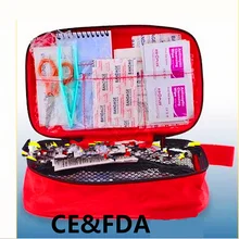 180 шт./упак. Открытый Кемпинг Пешие прогулки/Велоспорт/катание на лыжах/альпинистская аптечка автомобиль Meical комплект жизнеобеспечения в чрезвычайных ситуациях лечение пакетный комплект