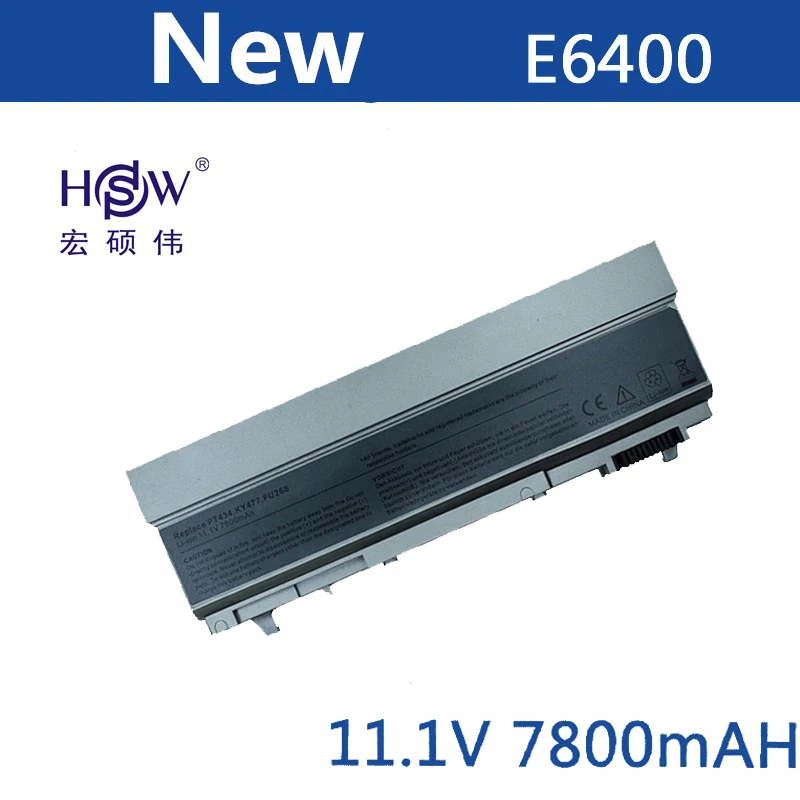 

HSW 9cell Laptop Battery For Dell Latitude E6400 E6410 E6500 E6510 M2400/M4400 PT434 PT435 PT436 PT437 PT644 PT650 PT653 U844G