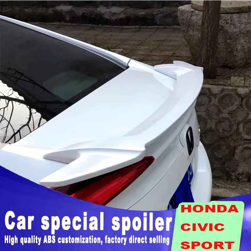 2016 2017 2018 новая модель для Honda civic спойлер заднего крыла автомобиля задний