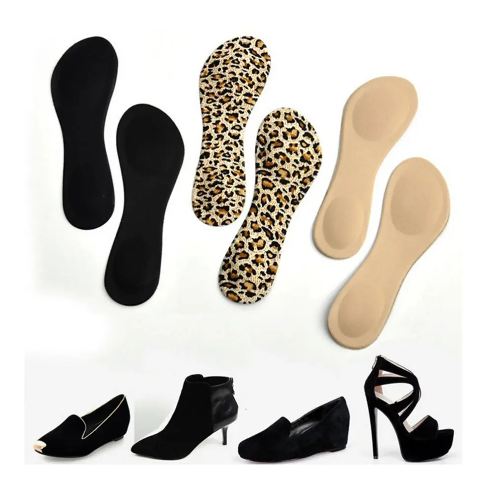 4D Sponge Pain Relief Soft Shoes Insoles Arch Support Cutting Shoe Pad Foot Care