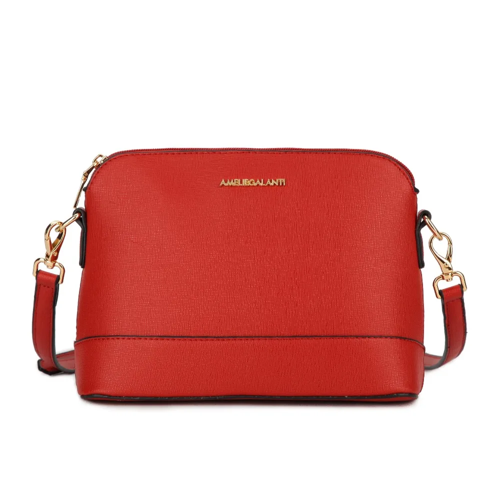 

AMELIE GALANTI Small Messenger Bags for Women Clutch Solid Wallet Ladies Bags Designer Shoulder Bag Patchwork