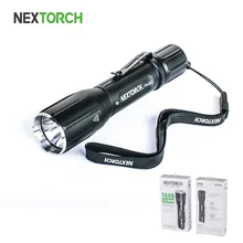 NEXOTRCH Flashlight 18650 Battery 1040 Lumen Waterproof Rechargeable Strobe Shockproof Tactical LED Flashlight Torch#TA40
