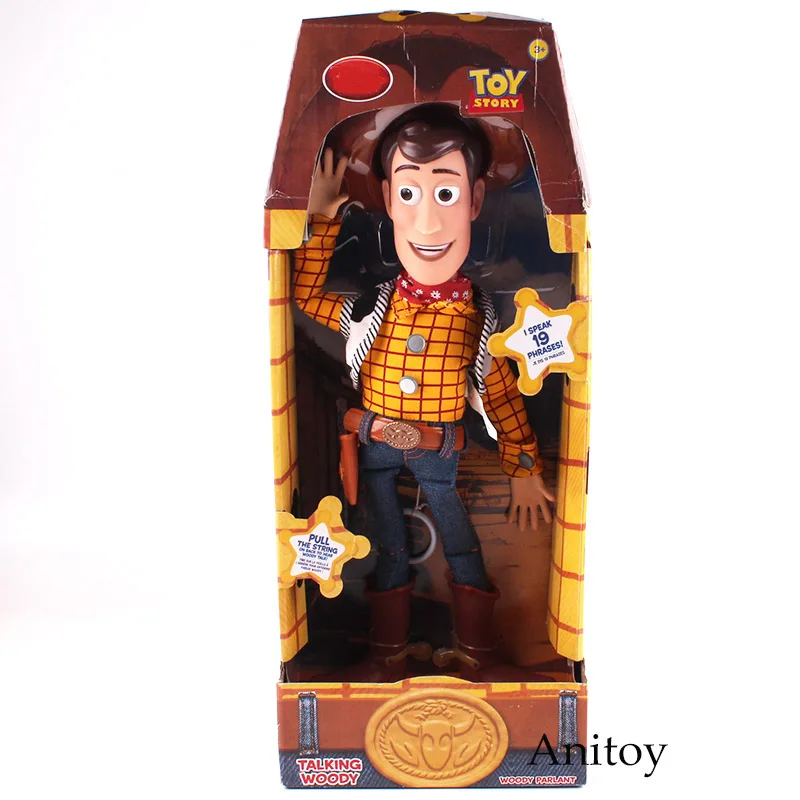 

Movies Characters Toy Stoy Woody Talking Woody Fabric Toy Story Figures Dolls Gift For Children Toys For Boys