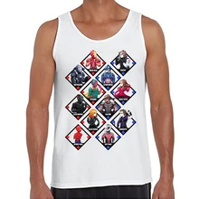 Новые модные мужские майки Капитан Америка Civil War герои печатных жилет Смешные крутые футболки