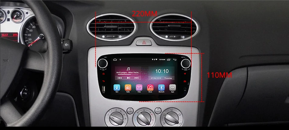 Excellent Ownice K1 K2 Android 6.0 Octa Core  32G ROM Car DVD player GPS for Ford Mondeo S-Max Cmax Focus II GPS Radio Auto Navigation 4