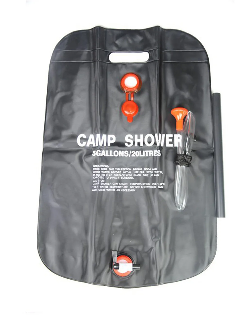 camping survival Edc 20L Outdoor Camping Solar Shower Bags Portable ...
