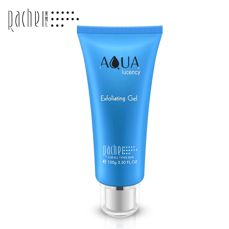 

RACHEL Aqua Lucency Exfoliating Gel 120ml Facial Exfoliating Peeling Lotion Scrub Deep Clean Acne Blackhead Remove Face Cleanser