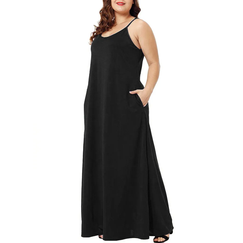 

2019 Women Overalls Casual V Neck Cotton Linen Rompers Summer Vintage Sleeveless Solid Wide Leg dress Plus Size hot sale