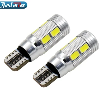 

1X car styling Car Auto LED T10 194 W5W Canbus 10 smd 5630 LED Light Bulb No error led light parking T10 LED Car Side Light