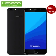 Leagoo M7 3G Smartphone 5.5 “HD IPS 1 GB RAM + 16 GB ROM Android 7.0 Quad Core 1280×720 8MP 3000 mAh D’empreintes Digitales Déverrouillé Les Téléphones Cellulaires