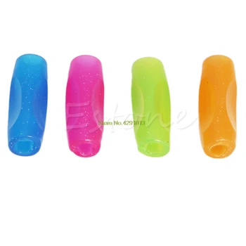

New Rubber Grip Pen Orthotics Topper Pencil Grip Practice Calligraphy Tool 4Pcs Drop Shipping Support