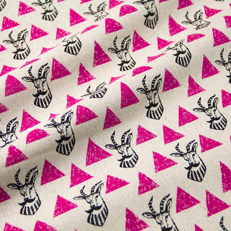 

50cm*110cm Japanese KOKKA Cotton Linen Fabric Echino By Etsuko furuya Impala C