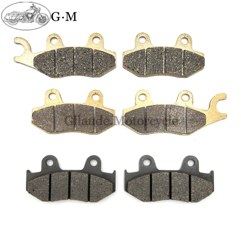 

Motorcycle Front / Rear Brake Pads For YAMAHA ATV YFZ450 2006-2009/2012-2013 YFZ450 R 2009-2015 YFM700 R Raptor 2013-2014