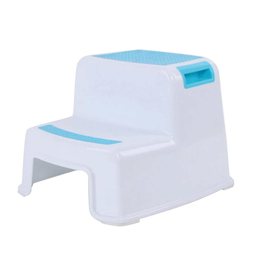 

Hot 2 Step Stool Toddler Kids Stool Toilet Potty Training Slip Resistant for Bathroom Kitchen XJS789