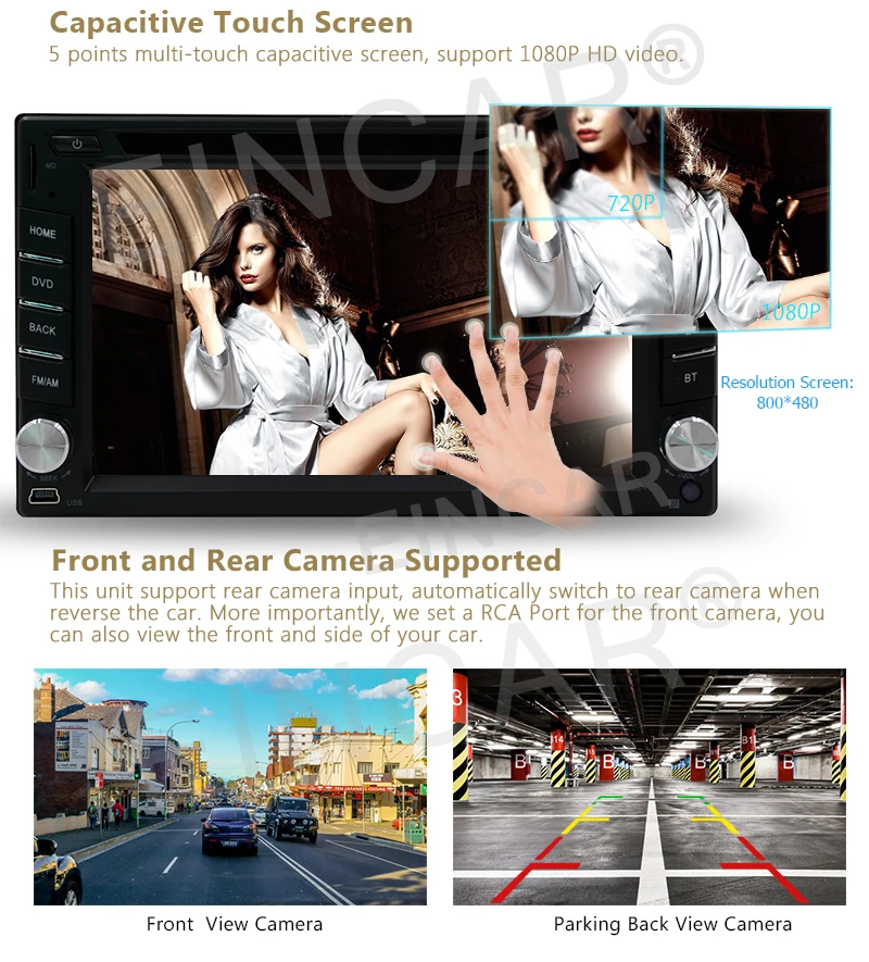 Excellent 4Core Android 6.0 3G WIFI 6.2" Car Radio Touchscreen Stereo DVD Player GPS Navi 3 Excellent 4Core Android 6.0 3G WIFI 6.2" Car Radio Touchscreen Stereo DVD Player GPS Navi 3