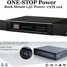 ONE-STOP стойку Питание 1.5U DC12V 17 Порты и разъёмы 10A UL для CCTV Камера