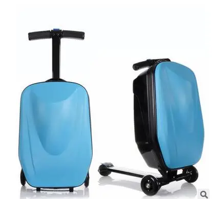 Luxury Brand 20 Travel font b Luggage b font Case Scooter Case Good quality skateboard rolling