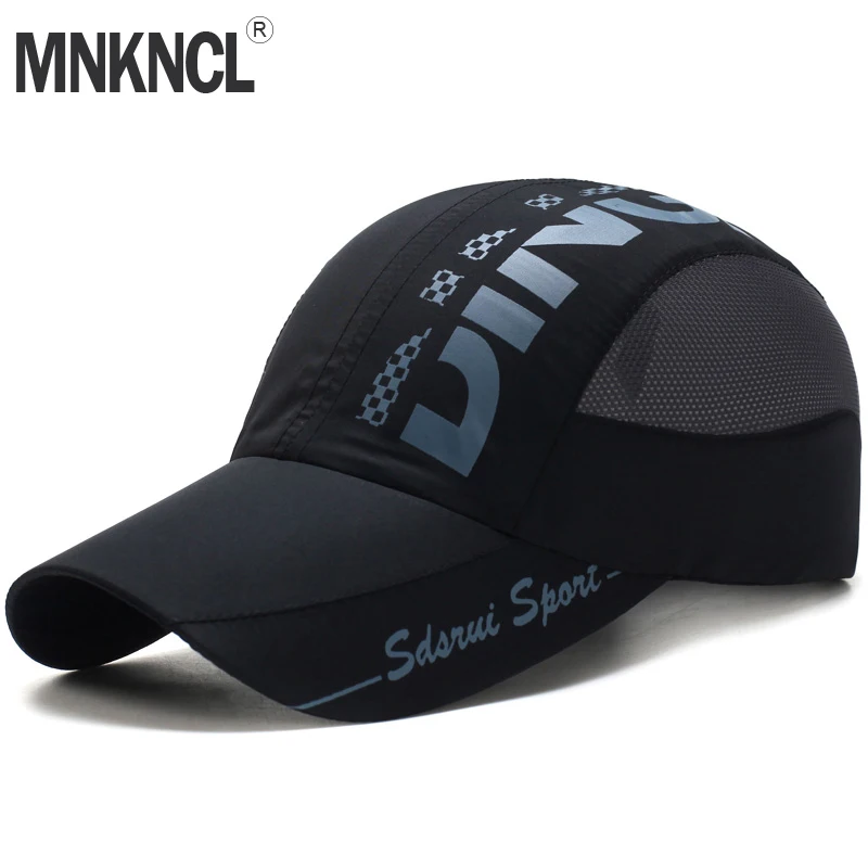 

MNKNCL 2018 New Baseball Cap Quick Drying Mesh Sun Cap Lightweight Sports Hat Breathable Sun Runner Cap