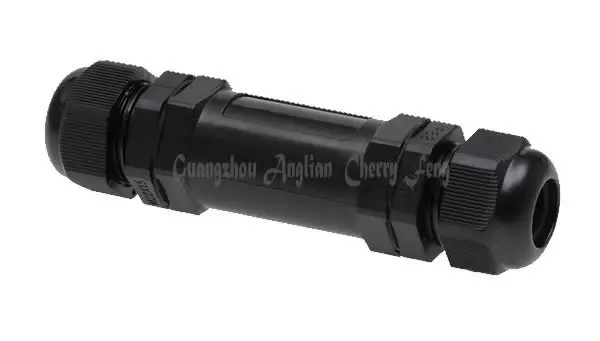 

4 pin cable connector Waterproof IP67 Fixed the cable by screw Electrical connector Factory sell directly! 10 pcs