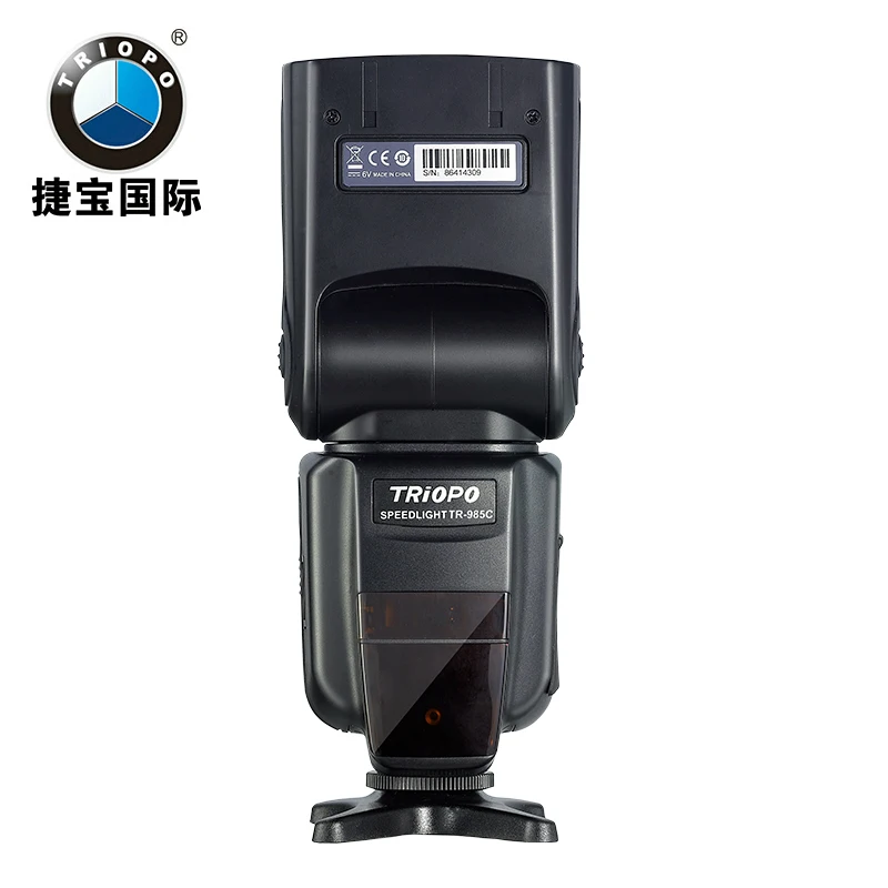 TRIOPO TR-985C цветной lcd e-ttl 1/8000 HSS Master/Slave беспроводной светильник Вспышка Speedlite для Canon