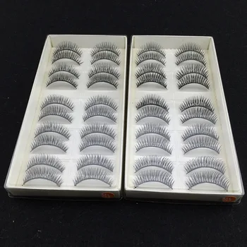 

10 Pairs Natural False Eyelashes Fake Lashes Long Makeup 3D Lashes Eyelash Extension Handmade Eyelashes For Beauty