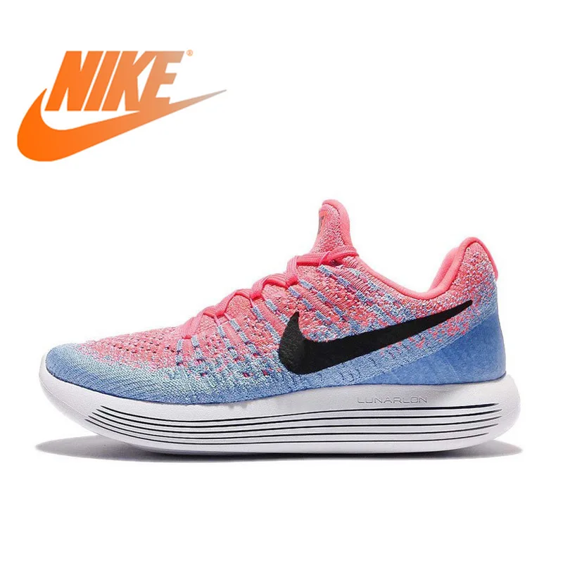 

Original Official Nike LUNAREPIC LOW FLYKNIT Women's Breathable Running Shoes Sports Sneaker Outdoor Walking Brand Designer
