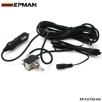 

Toggle Switch with 12ft Wiring Harness For Exhaust Muffler electric Valve Cutout System Dump EP-CUTXS-KG