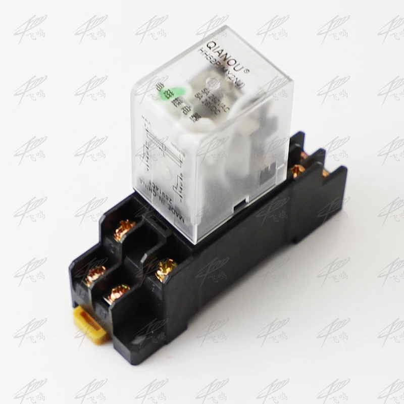 MY2P HH52P MY2NJ relay 220V AC coil high quality general purpose DPDT micro mini relay with socket base holder