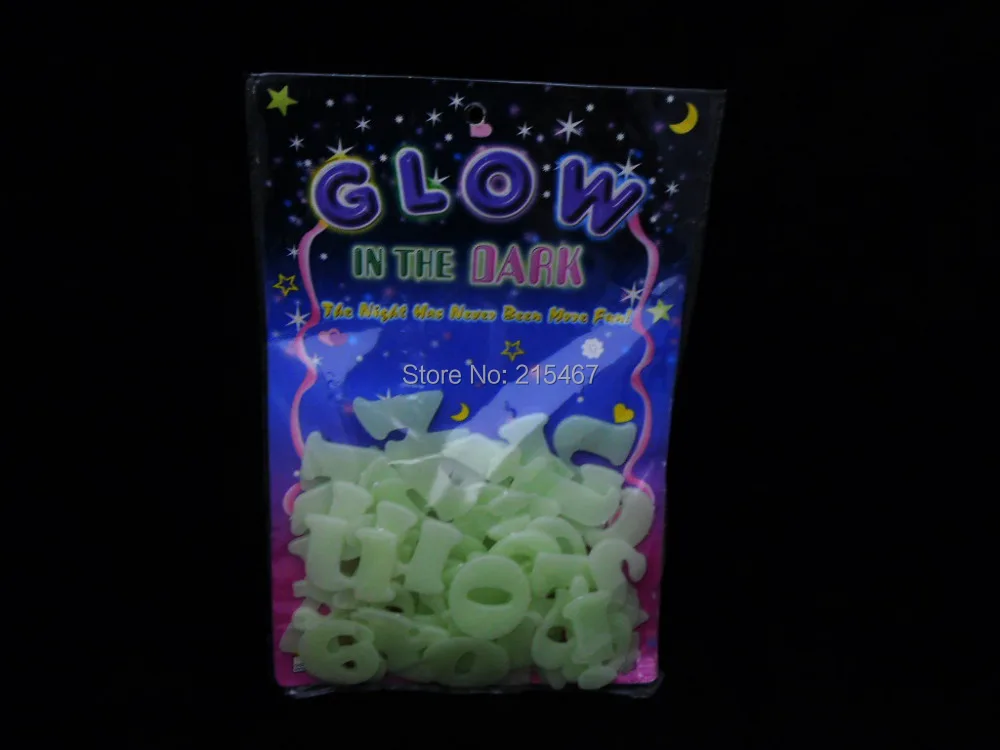 52piecs colourful noctilucent Home Wall Glow In The Dark