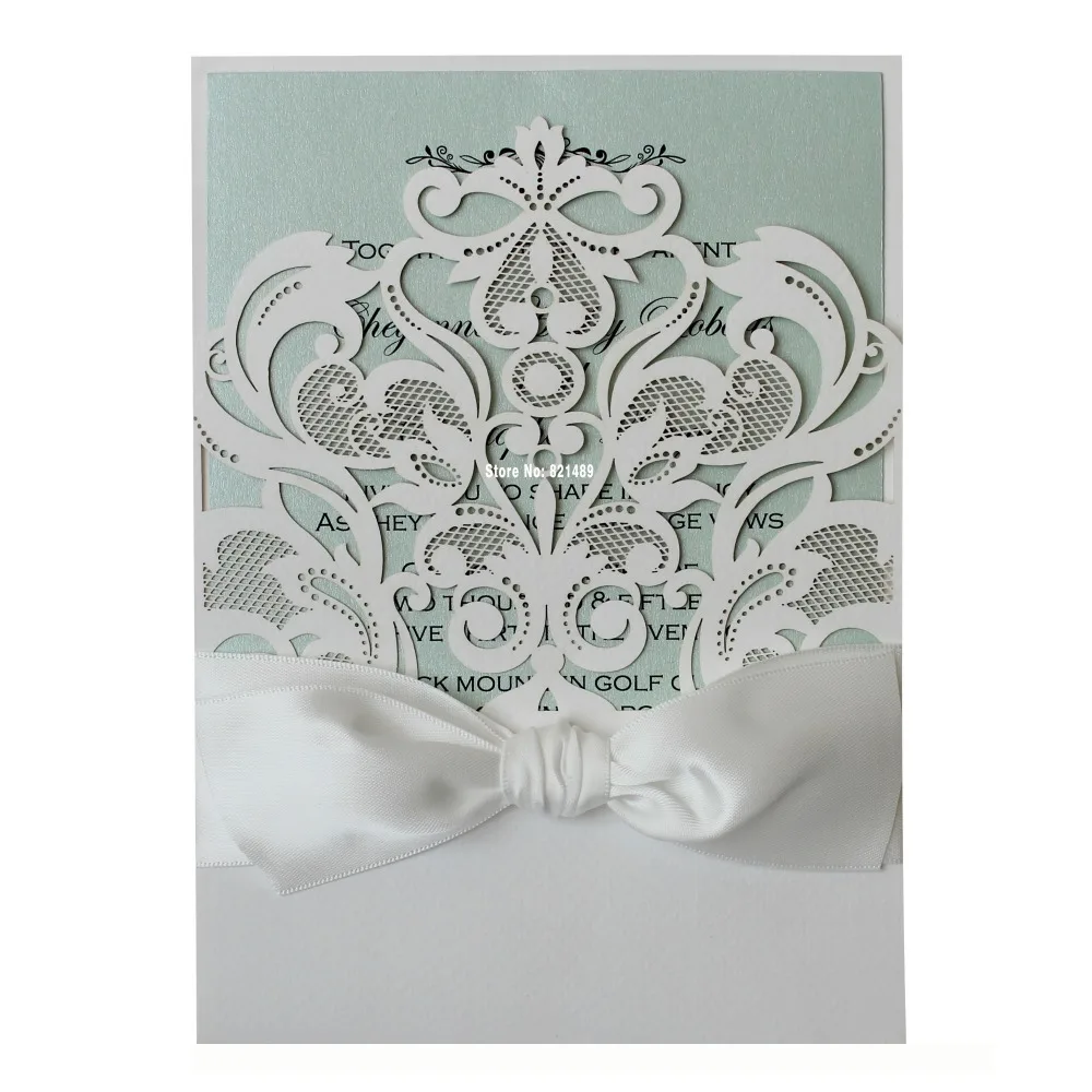 Aliexpress.com : Buy Elegant White Wedding Invitations ...
