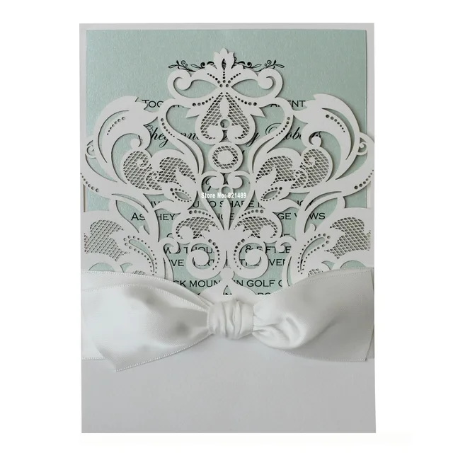 elegant white wedding invitations mint invitation cards wedding elegant white wedding invitations