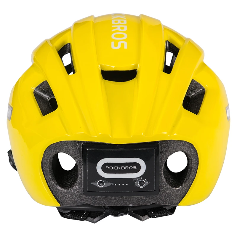 ROCKBROS Bicycle Light Helmet Intergrally-molded Bike Headlamp Cycling Helmet Sports Safety Men Women MTB Bike Helmet Equipment