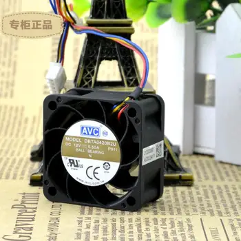 

New AVC DBTA0420B2U 4020 12V 0.50A 4cm 40 * 40 * 20MM 4-wire temperature control server fan