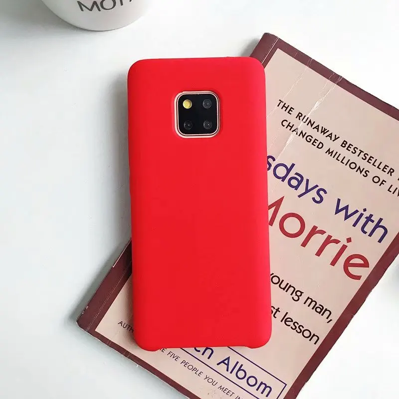 Для Huawei Mate 20 Pro силиконовый чехол мягкий Простой Противоударный защитный для