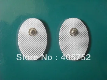 

DHL freeshipping 1000cs/lot (500 Pairs) good quality Mini white Electrode Pads for Tens Acupuncture massager