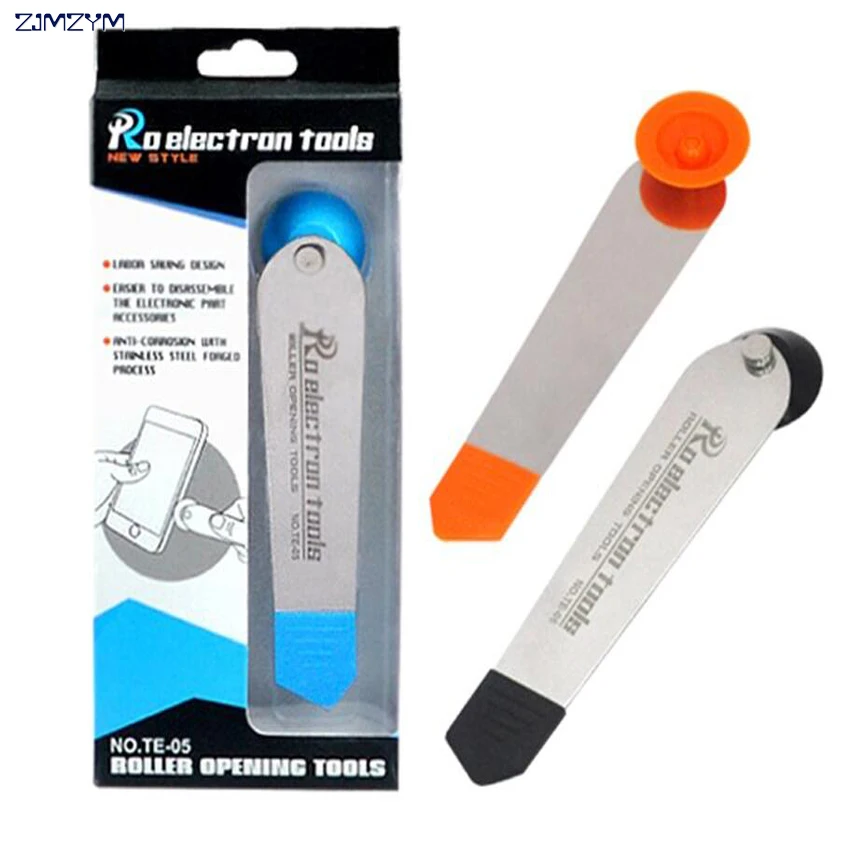 

1PC Hot selling Mobile Phone Repair Tools Roller Opening Tools Stainless Steel Opening Tool Metal Prying for iPad Tablet Laptop