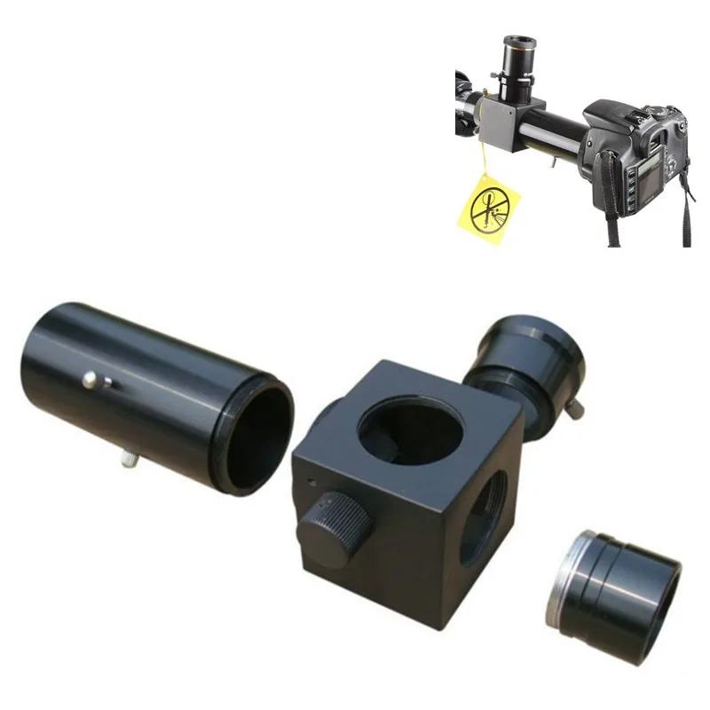

1.25" Variable Projection Camera Adapter Adjustable Aluminum Telescope Astrophotography Flip Mirror CA3 Multifunction Bayonet