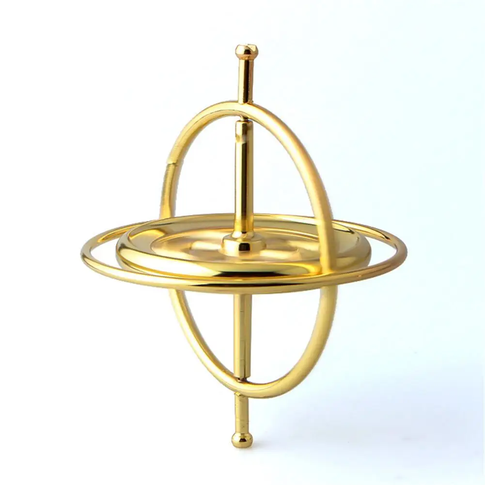 

Metal Gyroscope Gyro Classic Toy High Quality Traditional Education Creative Toy Experiment Magic Flying Saucer Kid Adult Gifts