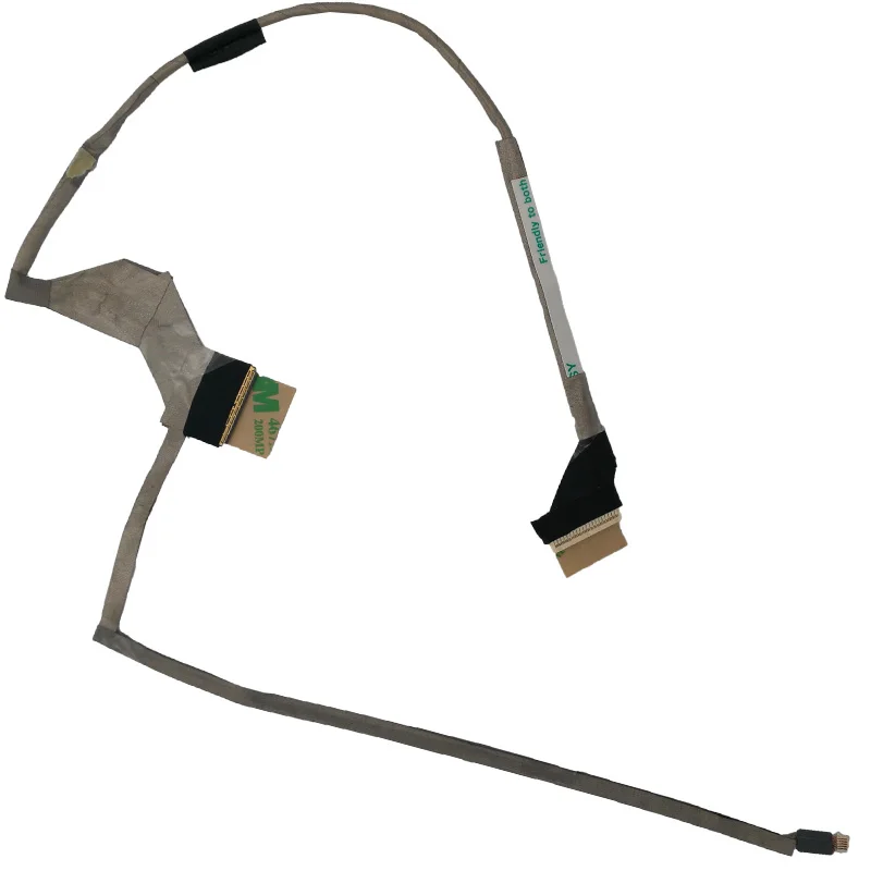 

New LCD LED Video Flex Cable For TOSHIBA A500 A505 With camera connector DC02000UG00 Notebook LVDS CABLE
