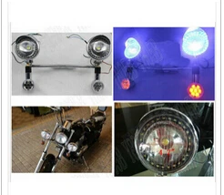 

LED Turn Signal Spot Light Bar For Honda REBEL CMX 250 CA125 250 450 GoldWing GL1800 SHADOW ACE VLX DLX MAGNA VF