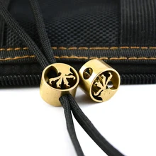 Eagle Claw Brass Knife Beads Pendant Rope Copper Knife Fall Rope Outdoors Knife EDC Knife Pendant Brass Pendant Multi Tools
