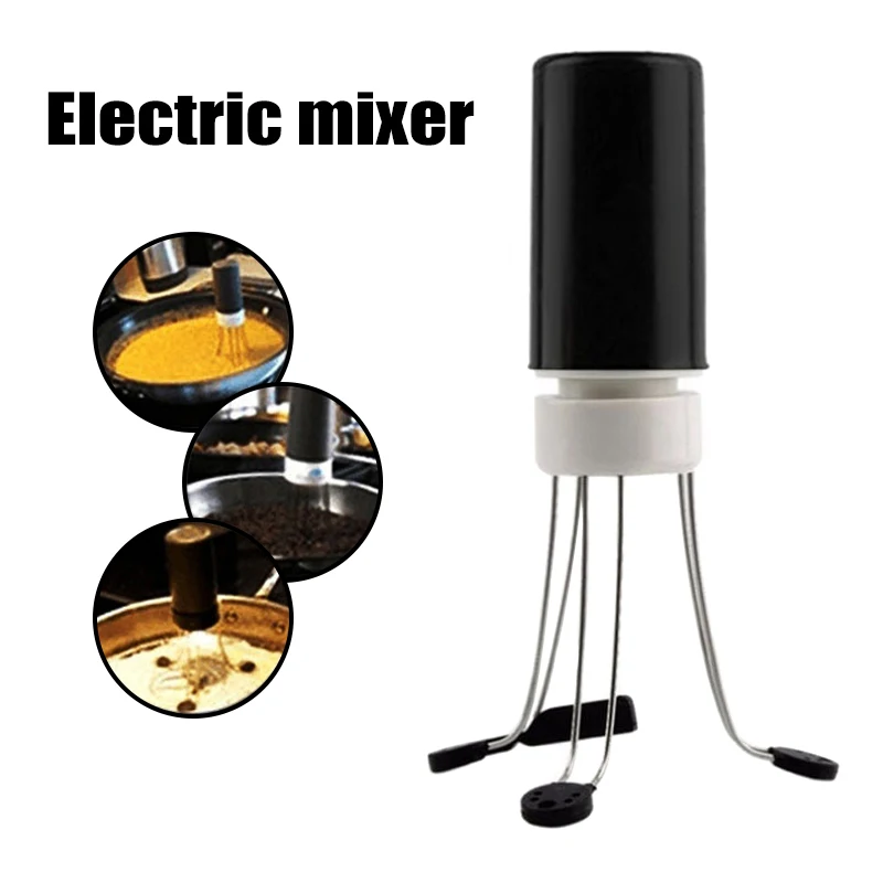 

Creative Hot 3-Speed Automatic Mixer Eggbeater Hands-Free Pot Mixer Blender Portable Stainless Steel Egg Beater HY99