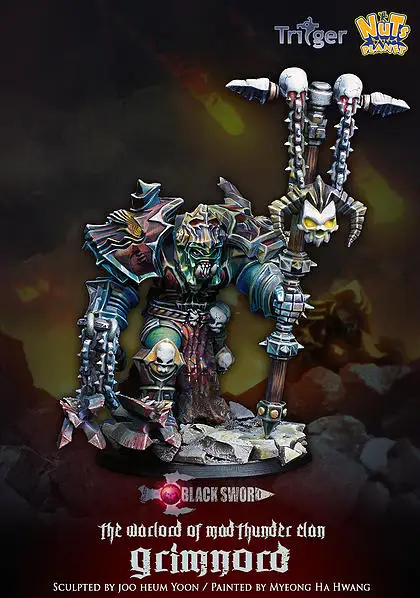 

[Loong Way Miniatures] Nuts Planet Grimnord 54mm Resin Miniature