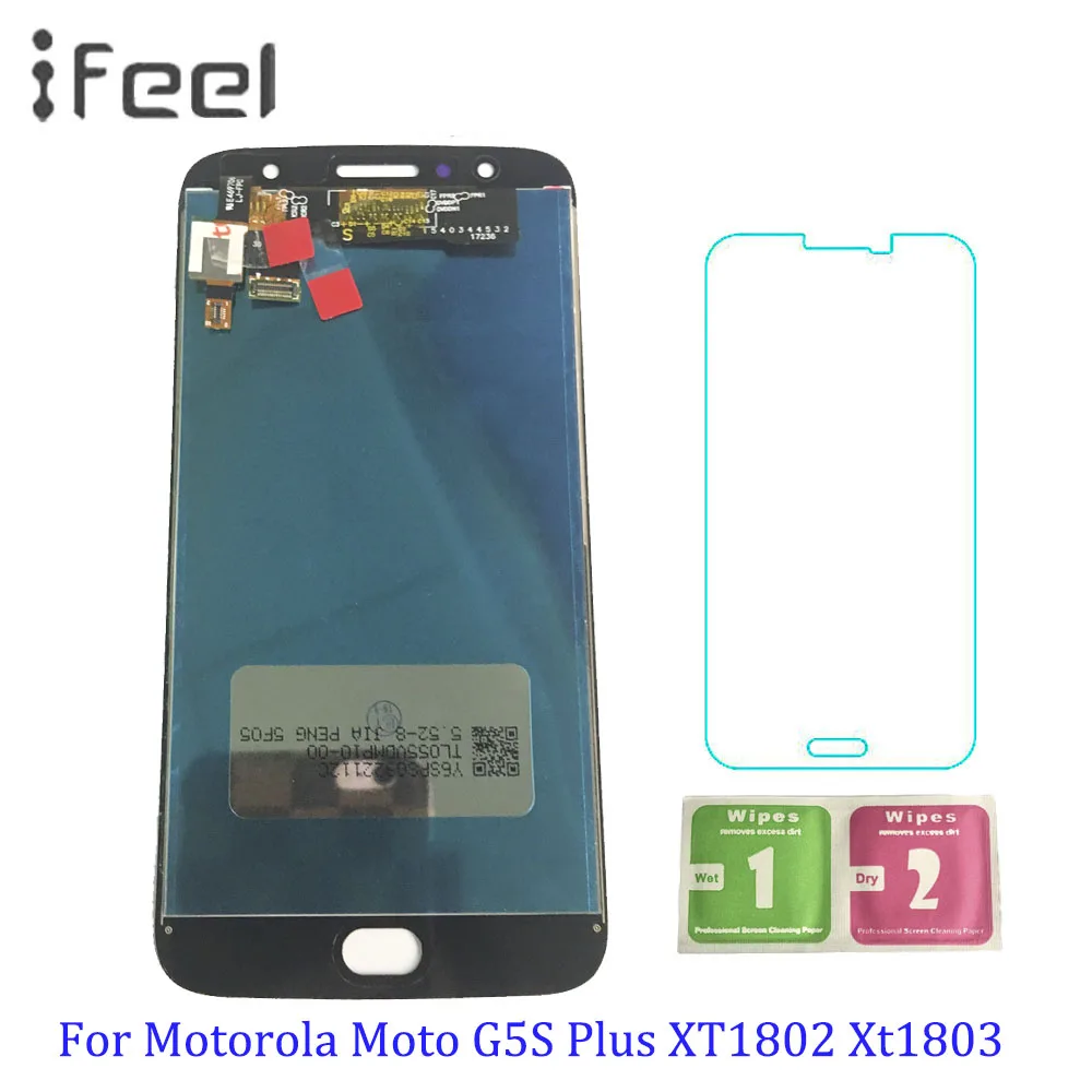 

For Motorola Moto G5S Plus XT1802 Xt1803 XT1805 Xt1086 LCD Display touch screen Digitizer Sensor Assembly For Moto G5s Plus LCD