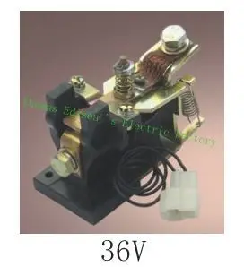 

NO (normally open) style ZJN100  Coil Voltage 36V 100A DC Contactor for motor forklift electromobile grab wehicle car