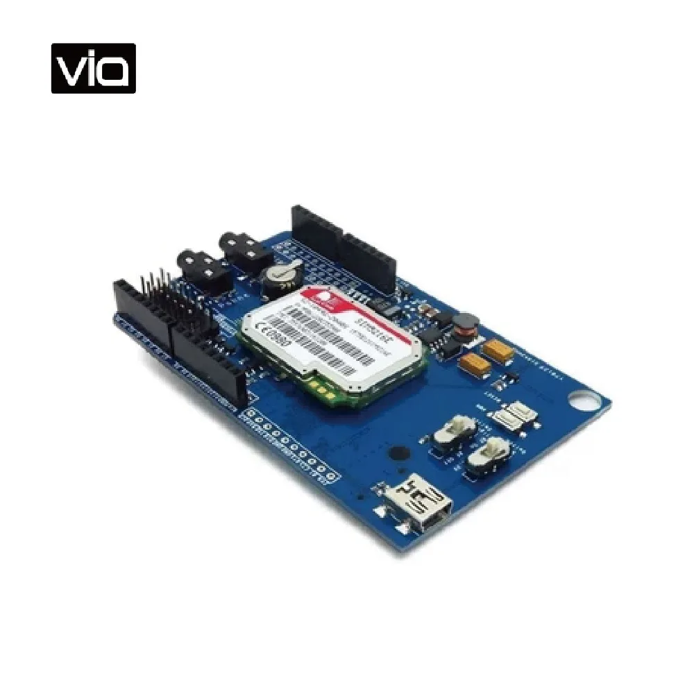 

ITEAD Arduino Brand New Top Quality Free Shipping 3G GSM Shield SIM5216A Blue