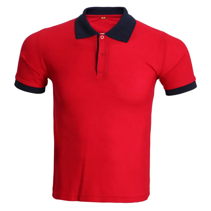 Red Polo Shirt Men Polo Homme 2016 