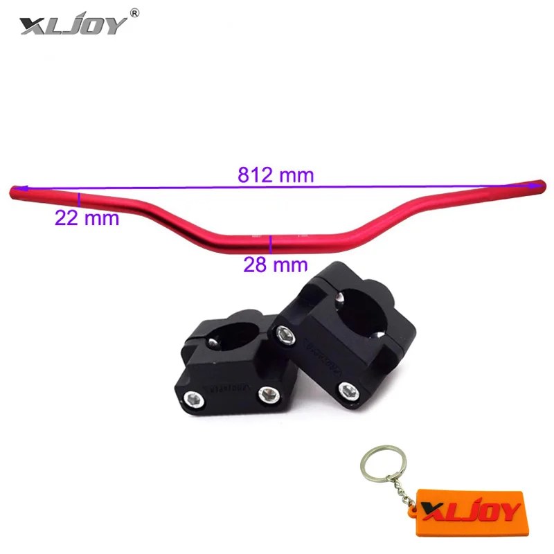 28 мм 1 1/" Руль с широкими ручками+ 1 1/8" Руль с широкими ручками зажим стояки конус черный для грязи велосипед ямы ATV квадроцикл для мотокросса мотоцикл