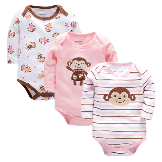 100% Algodón Recién Nacido Ropa Para Bebés de Algodón 3 ...