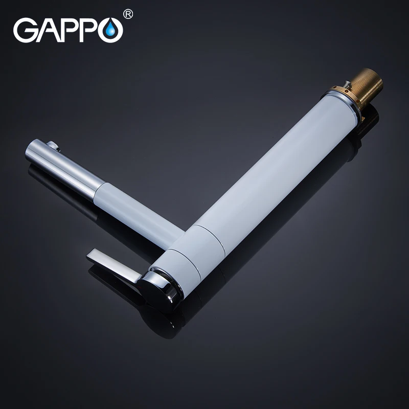 Gappo Basin Faucets white tall bathroom water sink faucet taps bath water taps mixers waterfall mixer taps